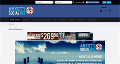 Desktop Screenshot of anxietysocialnet.com